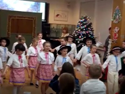 Žiacky slovensko-ruský folklórny súbor VESNA - vystúpenie - video